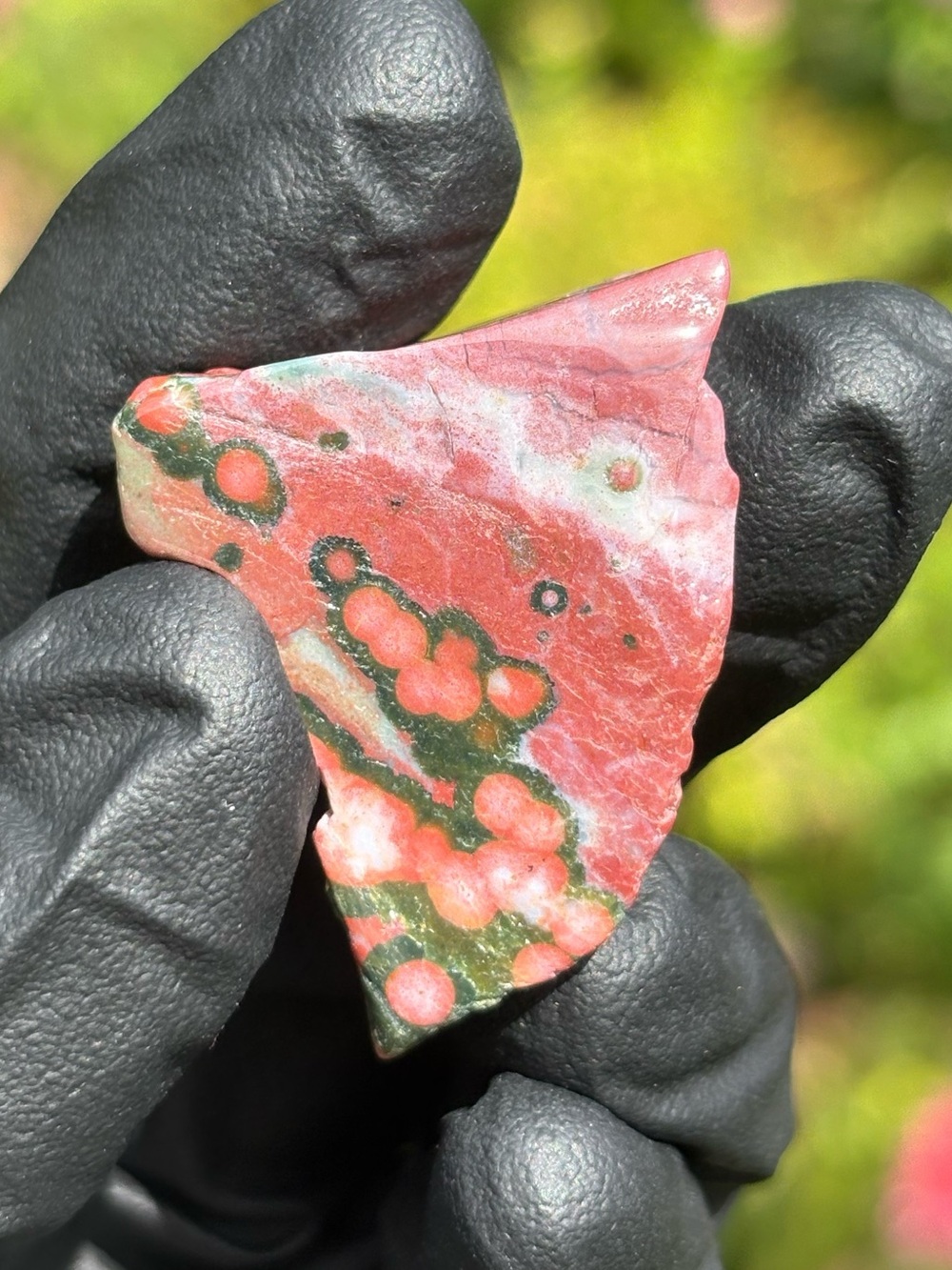 Small Ocean Jasper Crystal Freeform - Polished Sea Jasper